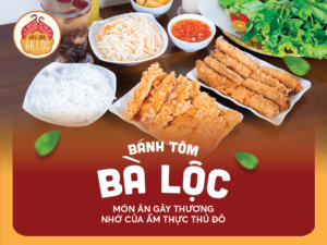 Bánh TÔM BÀ LỘC - MÓN NGON THƯƠNG NHỚ