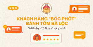 Khách hàng Bánh tôm Bà Lộc
