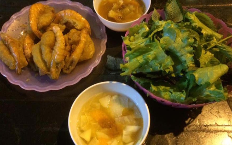 Bánh tôm bà Nga