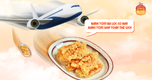 bánh tôm trứ danh tại bánh tôm bà lộc