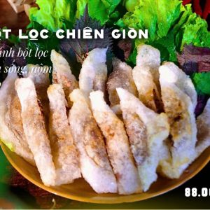 Bánh bột lọc chiên giòn